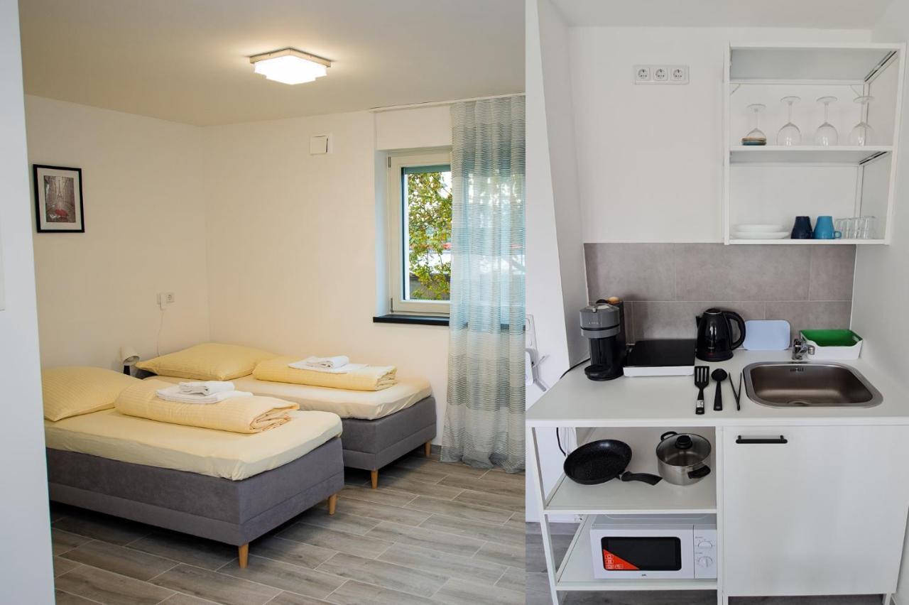 Modern Living Studio Kueche Netflix Inklusive Top Lage Nürnberg Kültér fotó